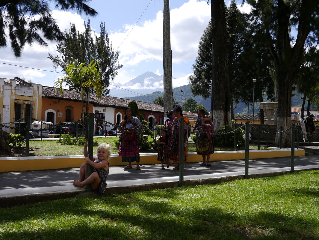 Our children in Antigua, Guatemala 